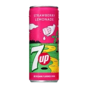 7 up Strawberry Lemonade 250ml Can