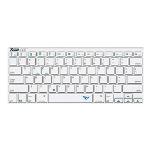 Alcatroz Xplorer GO! 100BT Wireless Keyboard, Silver, 285x120 x18mm