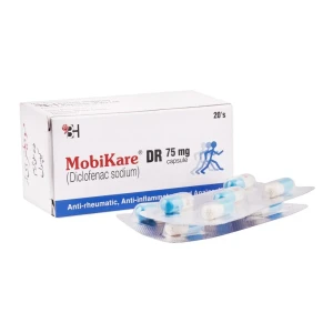 Barrett Hodgson Mobikare DR Capsules, 75mg, 5-Pack