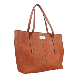 Basix Ladies Hand Bag, 2 Tan