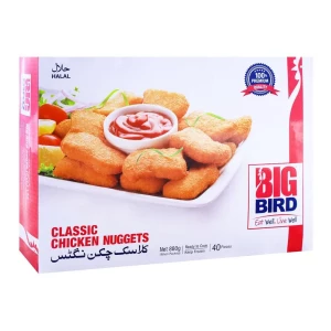 Big Bird Classic Chicken Nuggets, 40 Pieces, 880gm