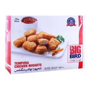 Big Bird Tempura Chicken Nuggets, 40 Pieces, 800gm