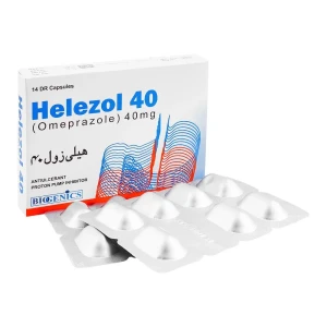 Biogenics Helezol Capsule, 40mg, 14-Pack