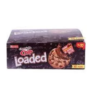 Bisconni Chocolate Chip Loaded 12 Pcs