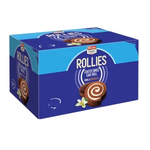 Bisconni Rollies Vanilla 8 pcs