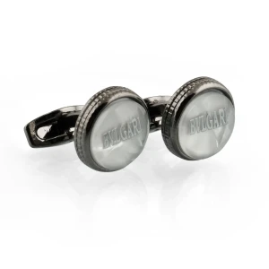 BVG Cufflinks For Men, Black, C-54
