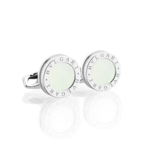 BVL Cufflinks For Men, Silver, C-22
