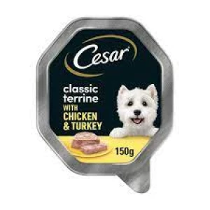 Cesar Dog Food Chicken And Turkey 150g