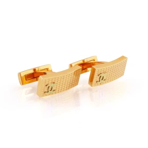 CHN Cufflinks For Men, Rose Gold, CB-14