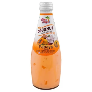 Coco Royal Coconut Milk Drink, Papaya Flavor, 290ml