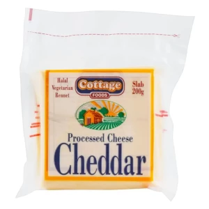 Cottage Processed Cheddar Cheese, Slab, 200g