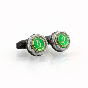 CRT Cufflinks For Men, Black, C-33