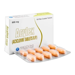 Ferozsons Laboratories Acylex Tablet, 800mg, 10-Pack