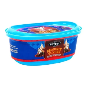 Fresh Street Brownie Sundae Ice Cream, 900ml