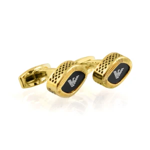 G-A Cufflinks For Men, Golden, C-41