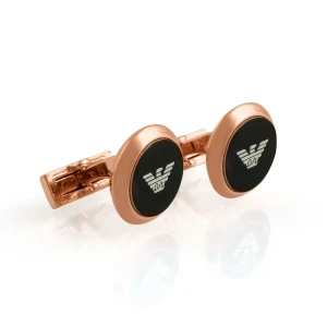G-A Cufflinks For Men, Rose Gold, C-58
