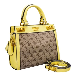GS Designed Hand Bag, Yellow, MNO-3