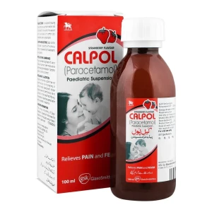 GSK Calpol Paediatric Suspension, 100ml