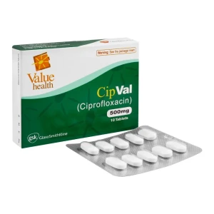 GSK Cipval Tablet, 500mg, 10-Pack