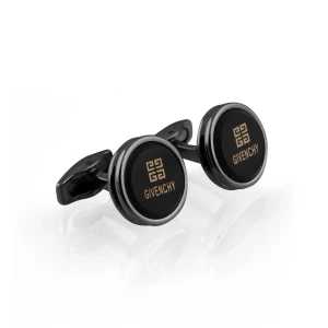 GVN Cufflinks For Men, Black, C-11