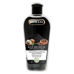 Hemani Black Seed Hair Oil With Coconut & Castor 200 ml