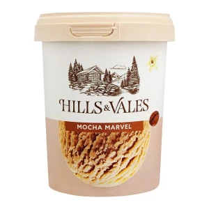 Hills & Vales Mocha Marvel Ice Cream, 500ml