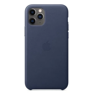 iPhone 11 Pro Leather Case Midnight Blue