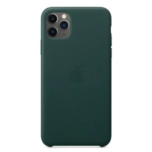 iPhone 11 Pro Max Leather Case Forest Green