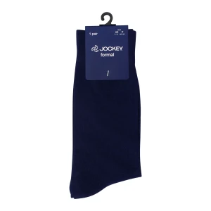 Jockey Men's Socks Formal, Plain Navy, MC7AJ017