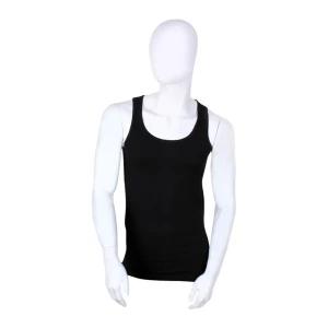 Jockey Seamless A-Shirt, Black - FJ1040