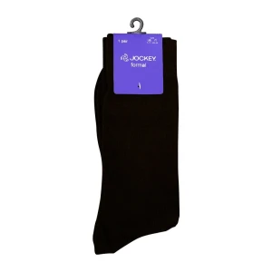 Jockey Socks Dress Plain Brown, MAKSKPNFKNNN-448