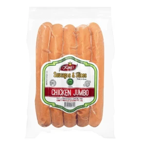 King's Chicken Jumbo Sausages, 5 Pieces