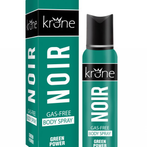 Krone Noir Body Spray Gas Free Green Power 120 ml