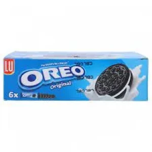 LU Oreo Biscuits Original (6 Snack Packs)