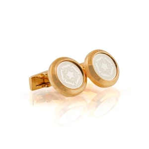 M-B Cufflinks For Men, Rose Gold, C-13