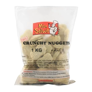 MonSalwa Frozen Value Chunky Chicken Nuggets, 1 KG