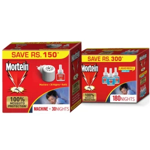 Mortein LED Refill 3X60N Fragrant 180 Nights