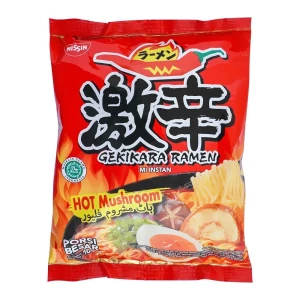Nissin Ramen Hot Mushroom Noodles 109gm