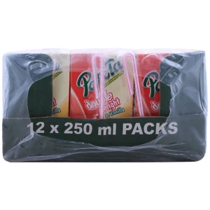 Pakola Double Delight Flavoured Milk, 250ml, 12 Pieces