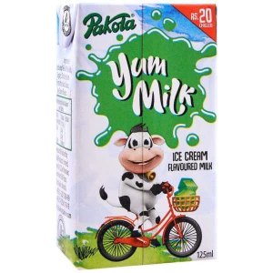 Pakola Yum Milk, Ice Cream Flavor, 125ml