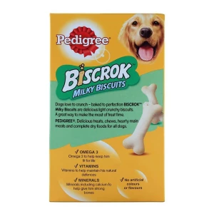 Pedigree Biscrok Milky Biscuits Dog Treats, 350g