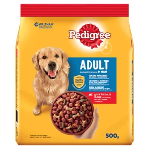 Pedigree Dog Food Adult Beef And Vegetable Flavor 500g