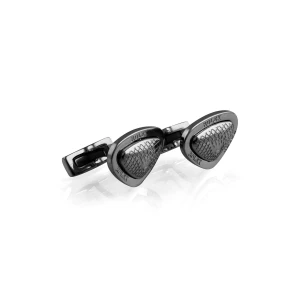 RLX Cufflinks For Men, Black, CB-13