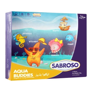 Sabroso Aqua Buddies Nuggets, 12 Pieces, 270g