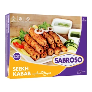 Sabroso Chicken Seekh Kabab, 18 Pieces, 540g