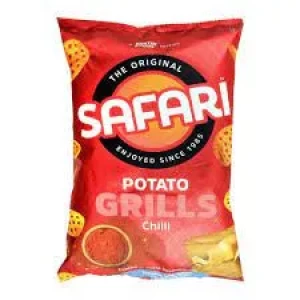 Safari Potato Grills Chilli Chips 125gm
