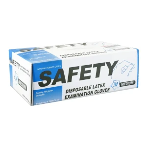 Safety Surgical Gloves, Medium, 100-Pack
