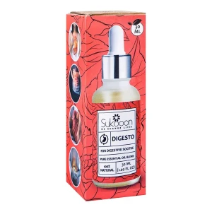 Sukoon Digesto Essential Oil, For Digestive Soothe, 30ml