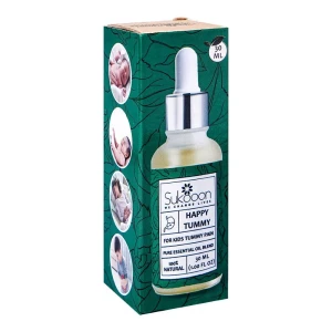 Sukoon Happy Tummy Essential Oil, For Kids Tummy Pain, 30ml