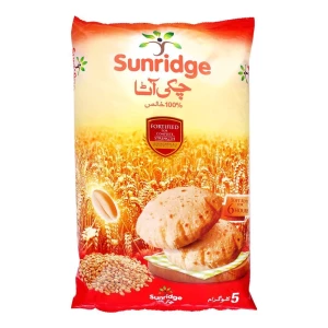 Sunridge Fortified Chakki Aata 5kg.